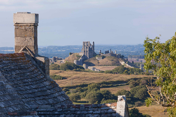 Corfe from Scoles Manor